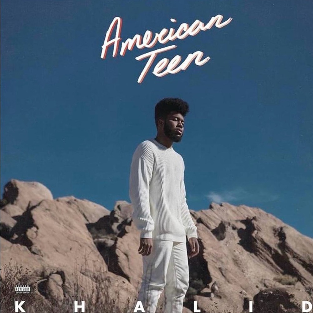 American Teen Vinyl Record by - Blue